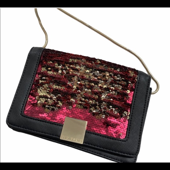 TED BAKER  NWOT sequin crossbody bag - Picture 4 of 4